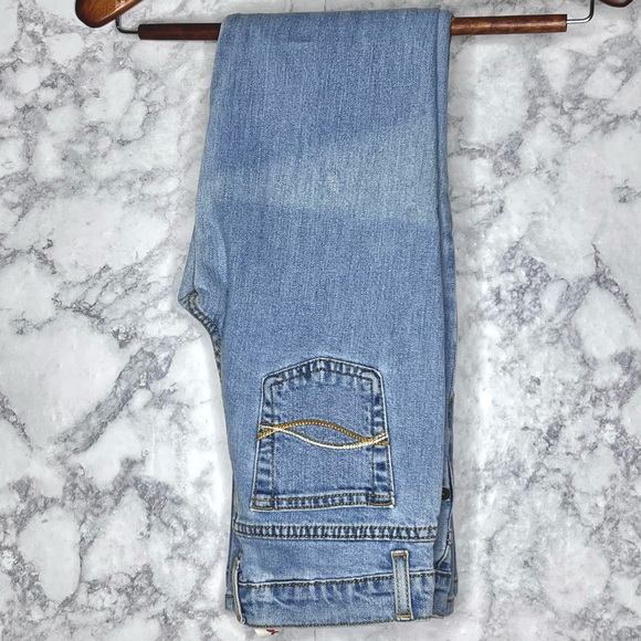 Faded Glory Girls Y2K Light Wash Bootcut Jeans Size 14 - Picture 2 of 6